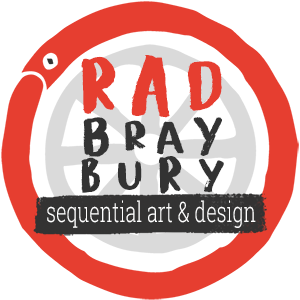 RAD BRAYBURY SEQUENTIAL ART & DESIGN